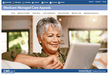 Tablet Screenshot of medicareappeal.com